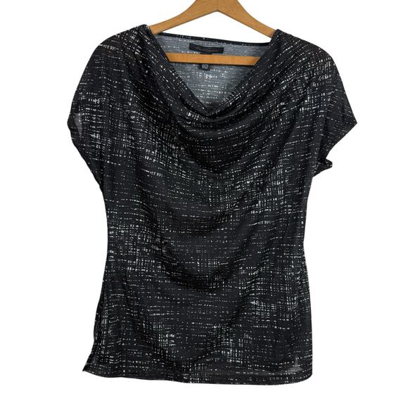 Kenneth Cole Womens Cowl Neck Top Size Small Career Business Professional - Picture 1 of 6